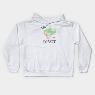 Save the Forest - Awareness Kids Hoodie